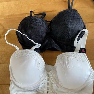 Bundle of two 32 D bustiers.  NWT